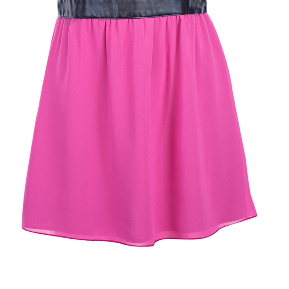 House Of Harlow 1960 Pink Vegan leather dress - Picture 2 of 8